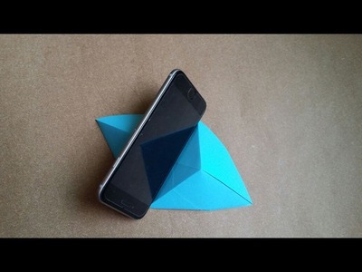 How to Make Mobile Phone Holder with Paper | Origami | DIY | PaperMade