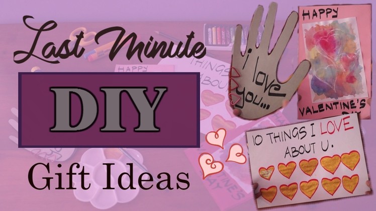 LAST MINUTE DIY Valentine's Day Gift Ideas | Quick & Easy | Nayana Premnath