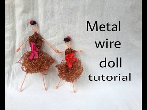 Metal wire doll tutorial