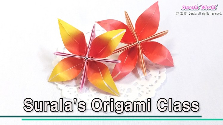 Origami - Flower (How to Make an Origami Flower)
