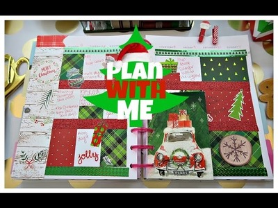 Plan with me | Christmas Theme| Happy Planner 2016