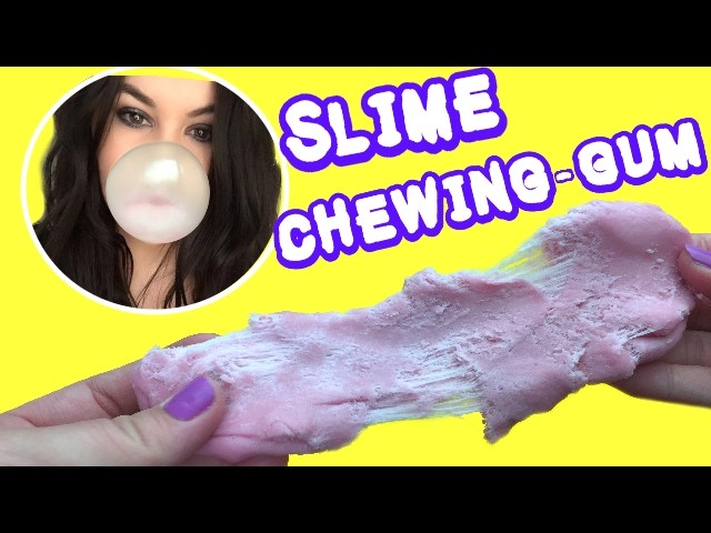 Reva ytb ┃DIY slime chewing-gum (comestible)