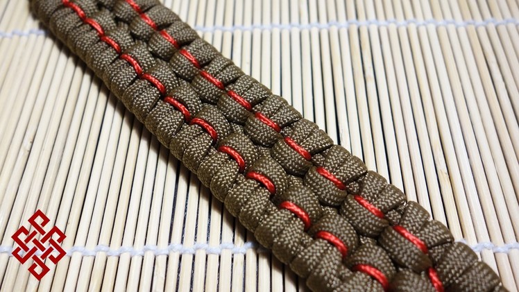 Stitched Chain Sinnet Paracord Bracelet Tutorial