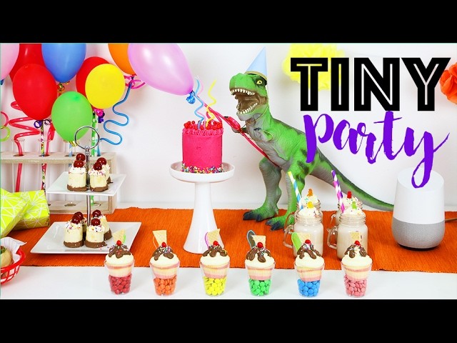 ULTIMATE TINY PARTY! Mini Cakes, Cupcakes, DIY Crafts & Recipes