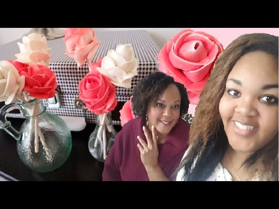 Valentine's Day Rose Cake Pops - No Fondant  | DIY with Mom & Marisha