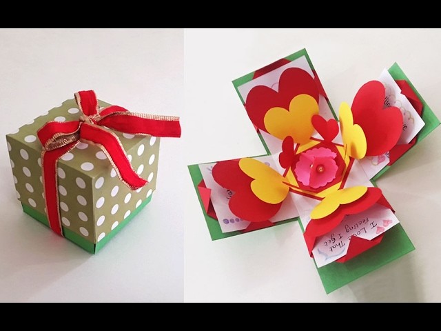 Valentine Special DIY Crafts : How to Make an Exploding Box Card for This Valentine | Love Cards
