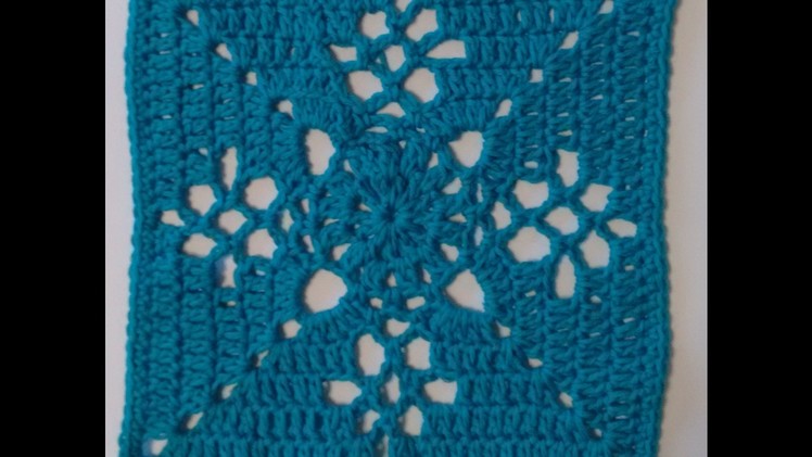 Victorian Lattice Square Crochet Tutorial CAL Crochet along