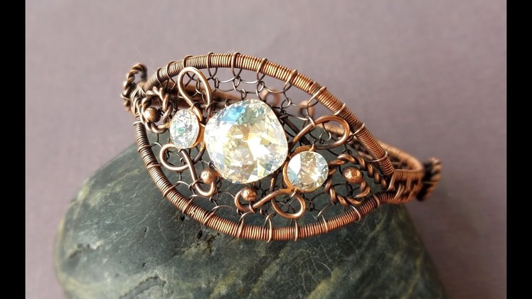 Wire Wrapping Tutorial - New Years Bracelet Part 1