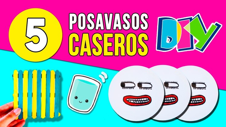 DIY Coasters. POSAVASOS caseros ✅  Top Tips and Tricks in 1 minute