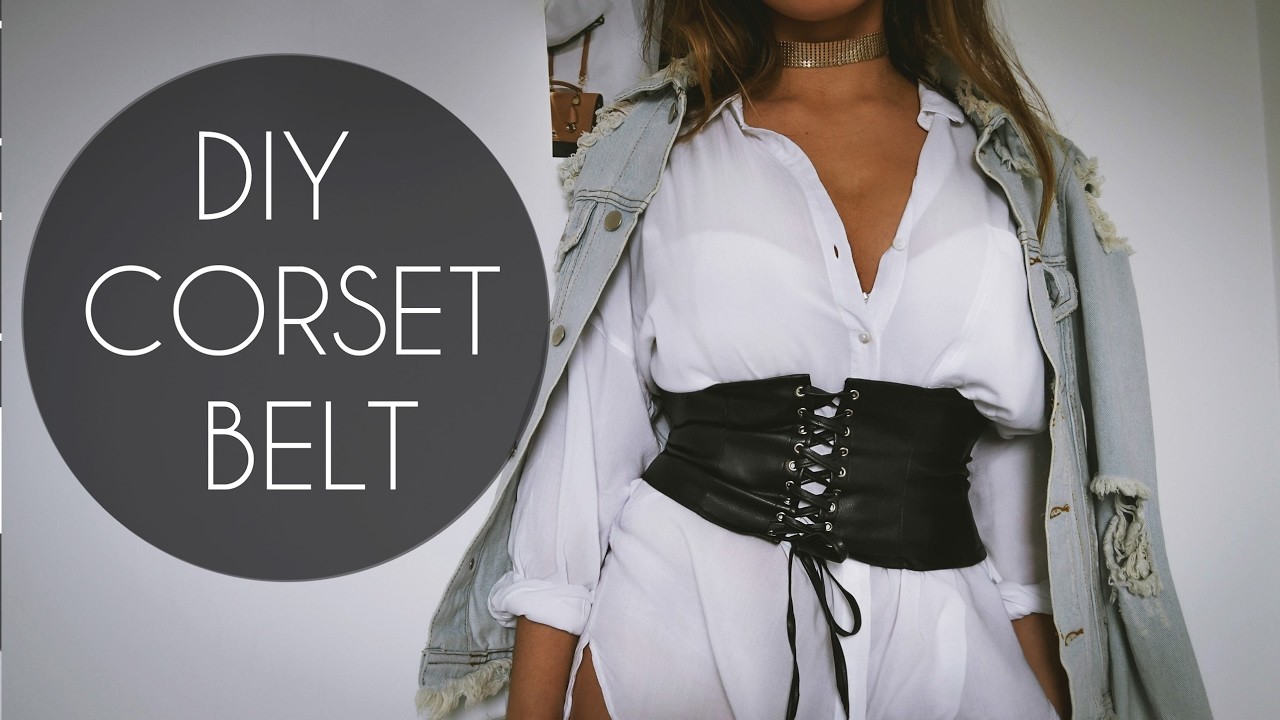 Diy Corset Belt