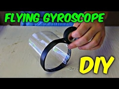 DIY Flying Gyroscope Out of Coke Bottle