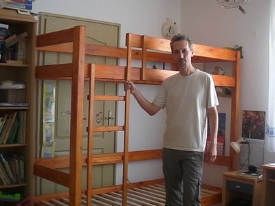 DIY full size bunk bed