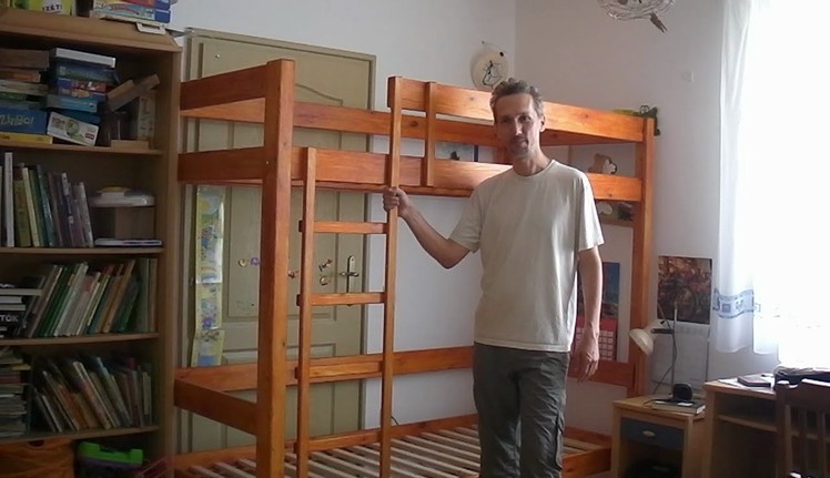 DIY full size bunk bed