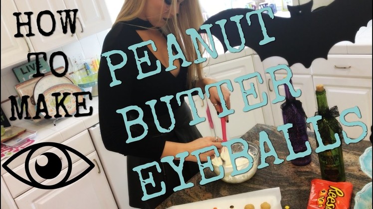 DIY HALLOWEEN TREATS (Peanut Butter Eyeballs) | Rydel Lynch