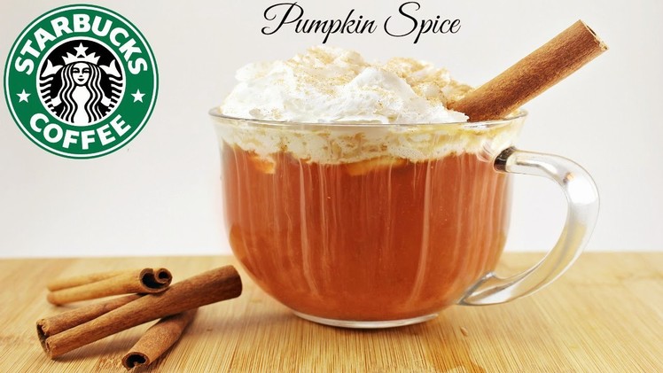 DIY INSTANT Starbucks Pumpkin Spice Latte!! SUPER EASY!!!