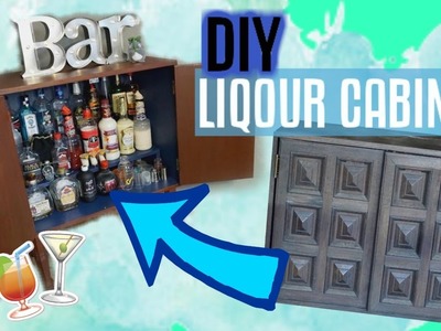 DIY Liquor Cabinet | Restore Old Furniture