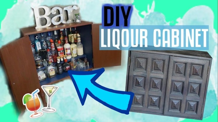 DIY Liquor Cabinet | Restore Old Furniture