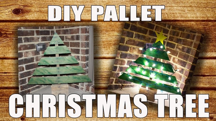 DIY PALLET CHRISTMAS TREE