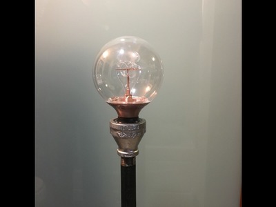 DIY Pipe Lamp.  Installing light socket in your pipe lamp