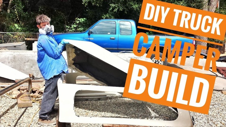 DIY Truck Camper Build Pt.1 (Travel Vlog) Ep.4