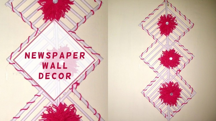 DIY Wall Decor from papers || Home-made
