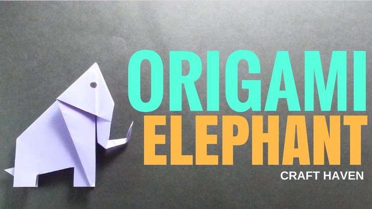 Easy Origami Elephant - How-To Make Paper Elephant Step-by-Step Tutorial - DIY Crafthaven