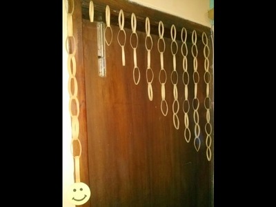 Hanging crafts with paper. শুধুমাত্র কাগজ দিয়ে তৈরি  করুন Door.Wall hanging ওয়ালমেট