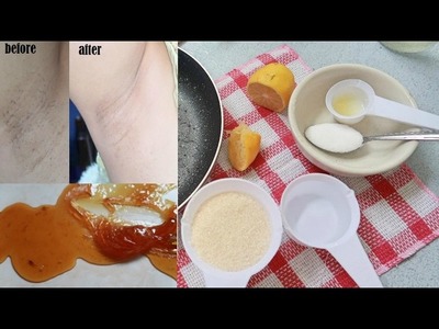 How to Make Cold Wax without Strip - Hair Removal | DIY