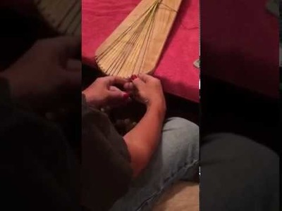 How to weave with a Viking Flat Braid Loom