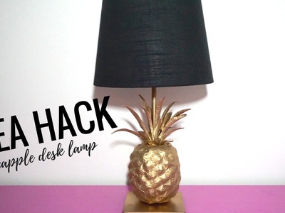 IKEA HACK: DIY Pineapple Lamp