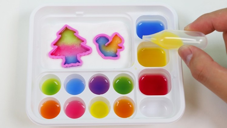 LEARN COLORS Kracie Gummy Land DIY Japanese Candy Making Kit!