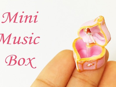 Miniature Music Box Tutorial Polymer Clay