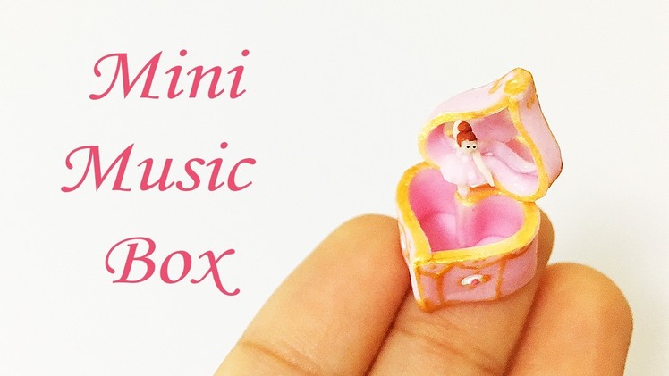 Miniature Music Box Tutorial Polymer Clay