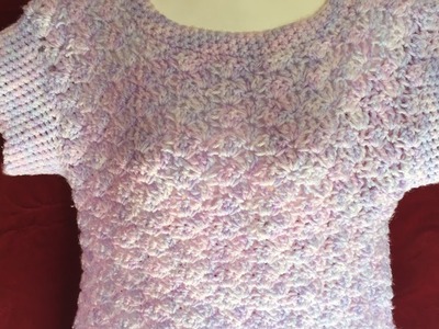 My First Bad Crochet Project!:))))   Crochet Easy Blouse!