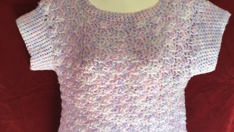 My First Bad Crochet Project!:))))   Crochet Easy Blouse!