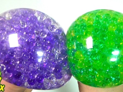 Orbeez DIY StressBall MIX Colorful Balloons Learn Colours Jelly Monster Squishy Stretchy
