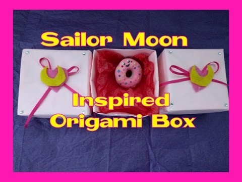 Sailor Moon Inspired Origami Box