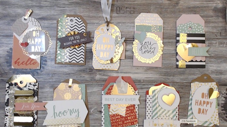 {TUTORIAL} 10 TAGS | DCWV PROJECT STACK | PART #1