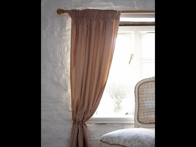 A simple lined curtain for you to sew by Debbie Shore