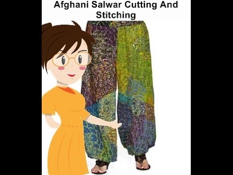 Afghani Salwar Cutting And Stitching - Tailoring With Usha