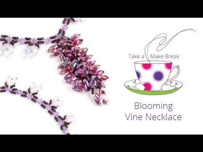 Blooming Vine Necklace | Take a Make Break with Sarah