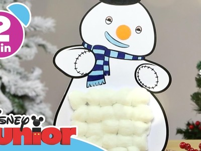 Christmas Tutorials | Chilly The Snowman Advent Calendar | Disney Junior UK