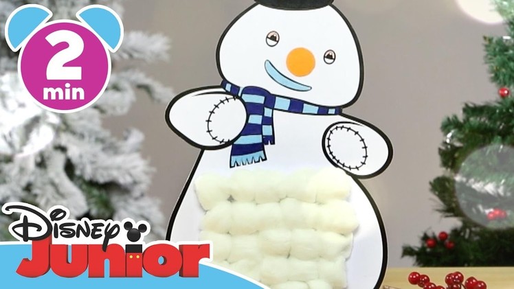 Christmas Tutorials | Chilly The Snowman Advent Calendar | Disney Junior UK