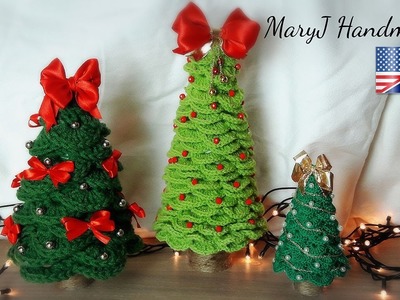 Crochet Christmas Tree | Tutorial in English