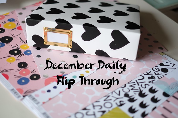 December Daily Flip Through!