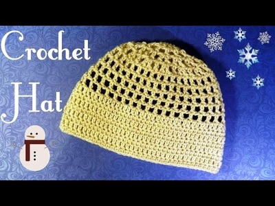 DIY Crochet Lace Hat (Heklana kapa)