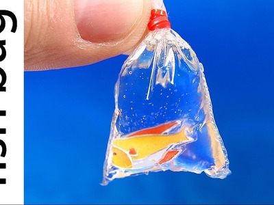 DIY Miniature Fish in a Bag