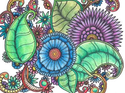 Flower Flourish ║ Doodle ║ Tiffany Lovering