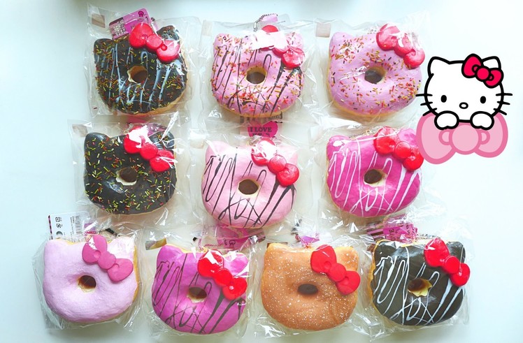 Hello Kitty Donut Squishy Series (Repro & Non-Repro)