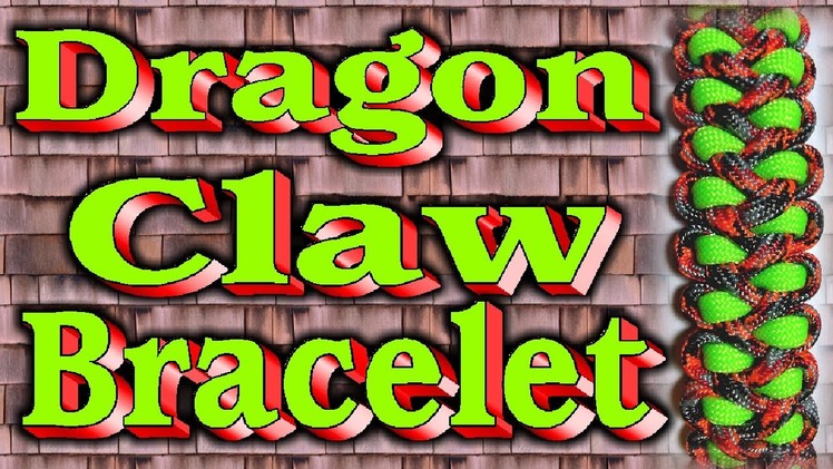 How To Make A Paracord Dragon Claw Bracelet